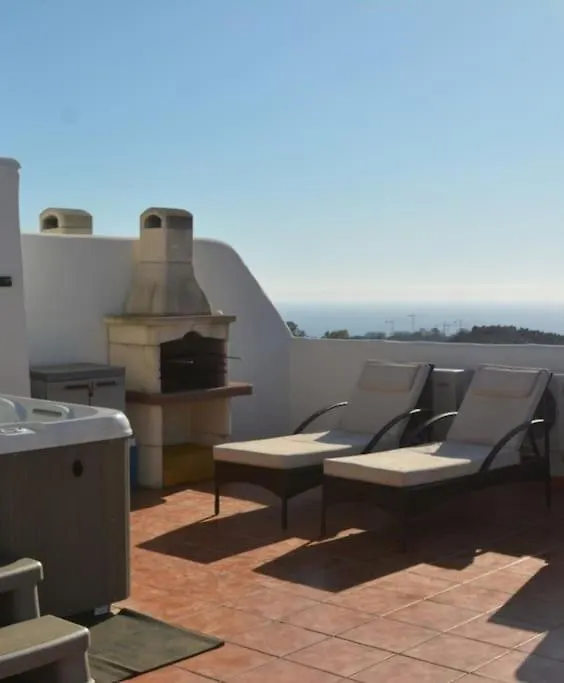 Ferienwohnung Atico Con Jacuzzi Vista Mar Y Montana Mijas Spanien